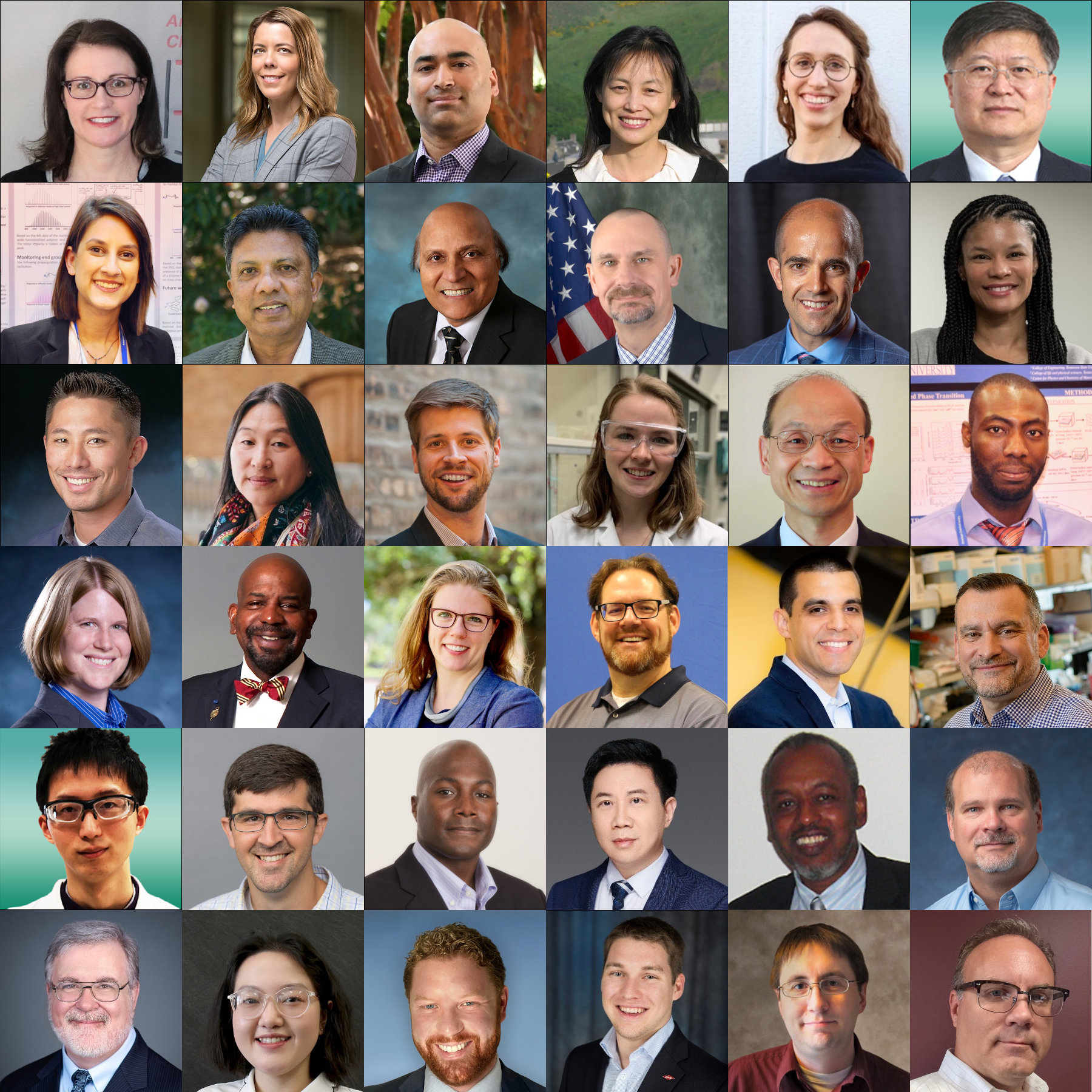 A Selection of Award Winners and PMSE Chairs over the last five years